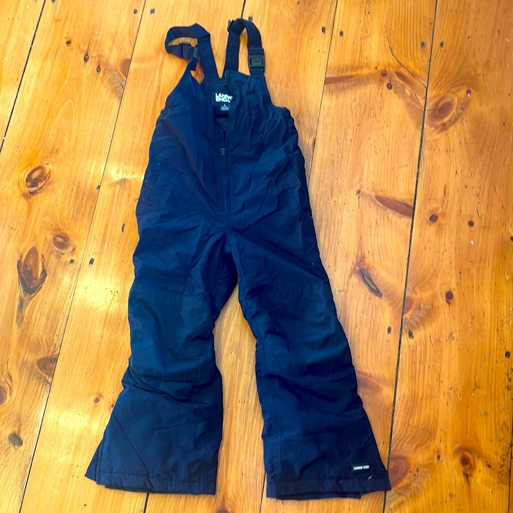 Kids Lands End Ski Bib Ski pants Size 6